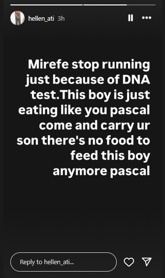 "This boy is eating like you Pascal" – Cubana Chief Priest's alleged baby mama calls him out