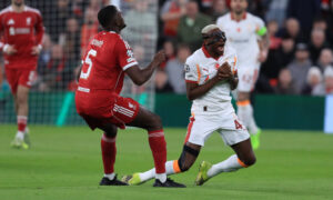 Osimhen resumes training after suffering arm injury, Galatasaray confirm