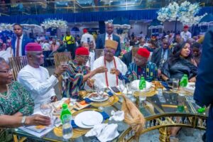 Beyond the Banquet: Why Governor Otti’s Romance With Honouring Living Legends Is Healing Society’s Memory. By- Charles Chinekezi.
